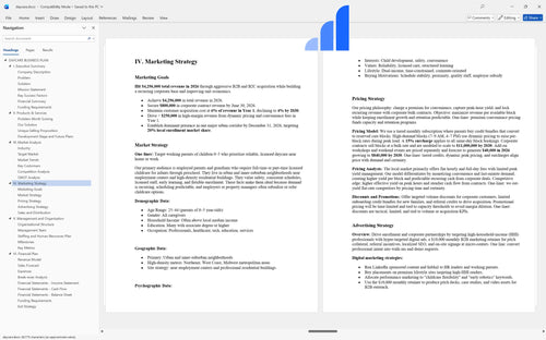 daycare business plan marketing strategy bplant