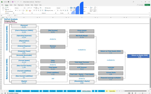 kidney dialysis center financial model dupont analysis bplant