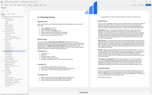 plumbing and hvac services business plan marketing strategy bplant