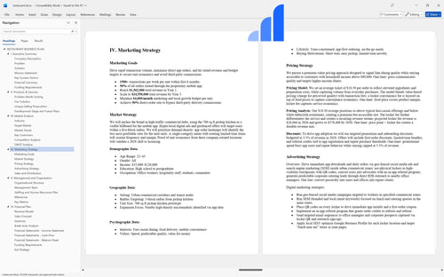 restaurant business plan marketing strategy bplant