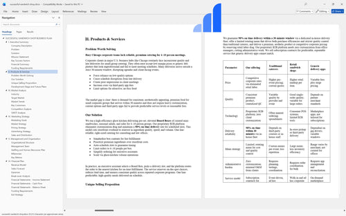 successful sandwich shop business plan products bplant