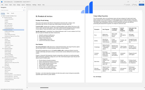 tennis academy business plan products bplant