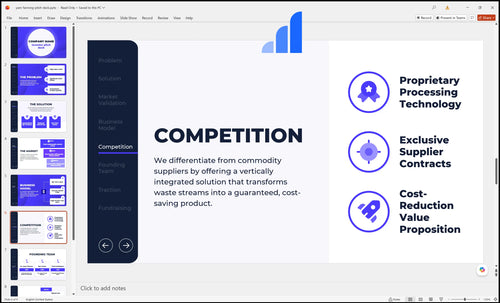 yam farming pitch deck competition slide bplant