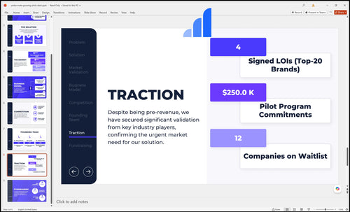 yerba mate growing pitch deck traction slide bplant